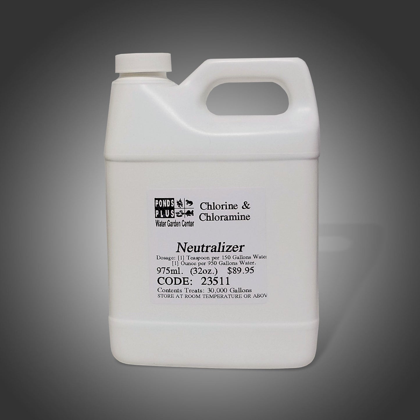 Ponds Plus - Liquid Tap Water Conditioner - Chlorine Remover