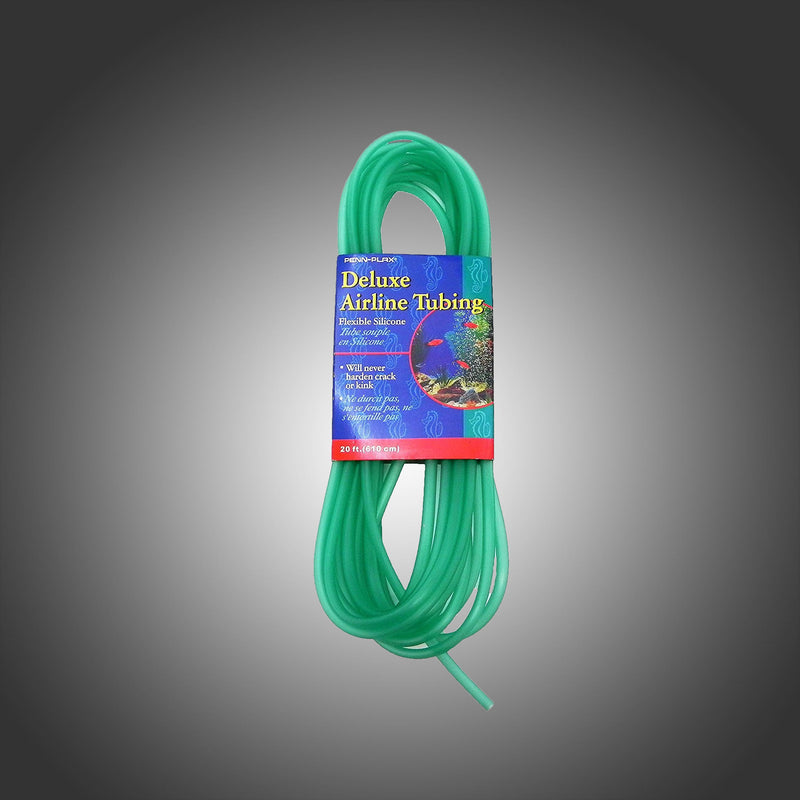 Penn Plax 20' 3/16 Inch Deluxe Silicone Flexible Airline Tubing
