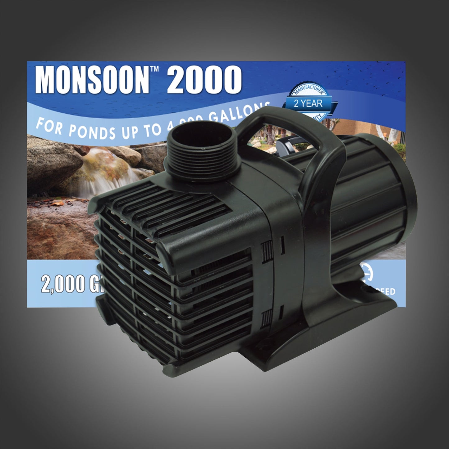 Monsoon Waterfall Pump