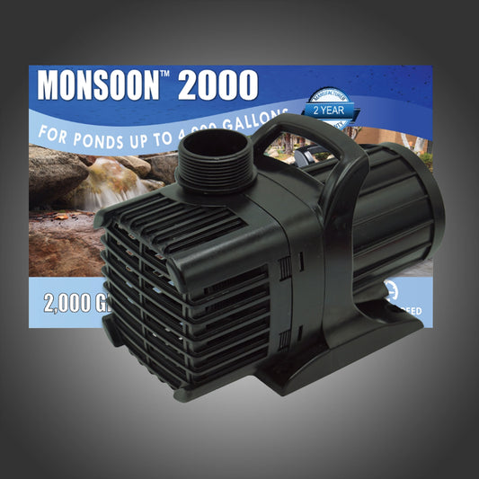 Monsoon Waterfall Pump