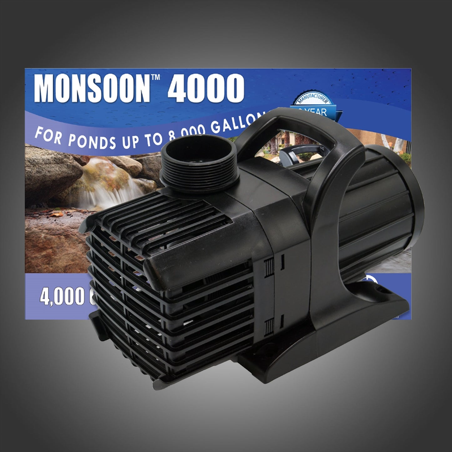 Monsoon Waterfall Pump