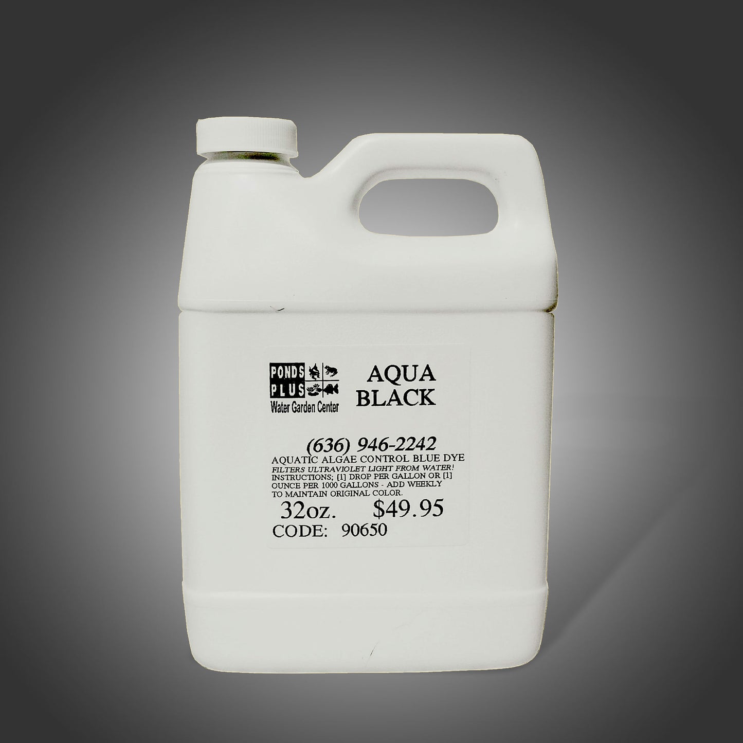 Ponds Plus - Aqua Black Pond Dye