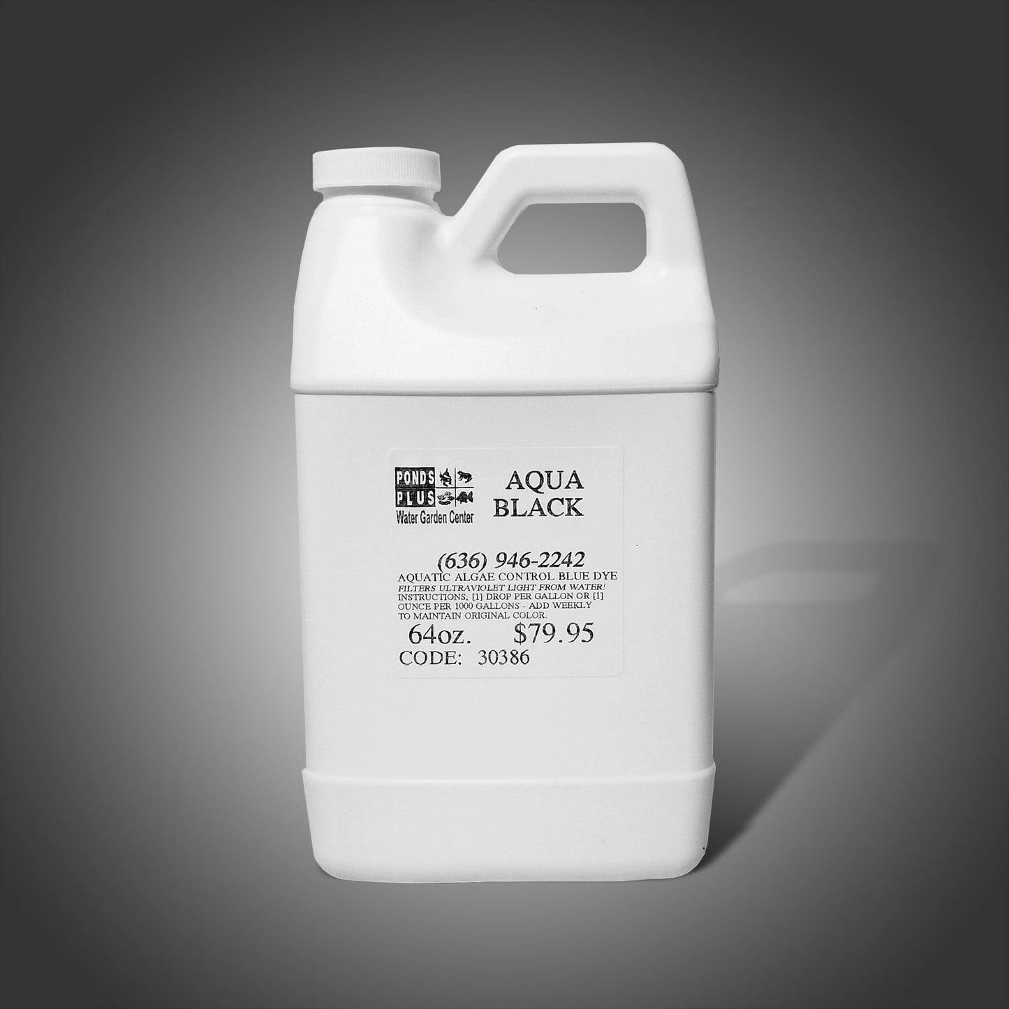 Ponds Plus - Aqua Black Pond Dye