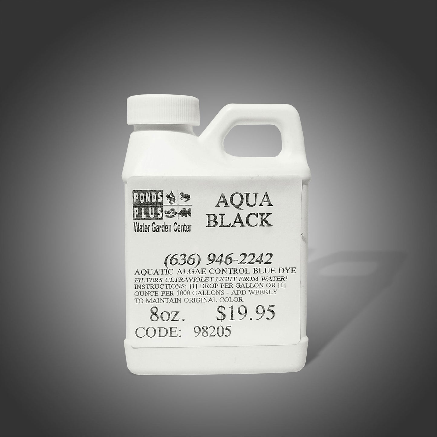 Ponds Plus - Aqua Black Pond Dye