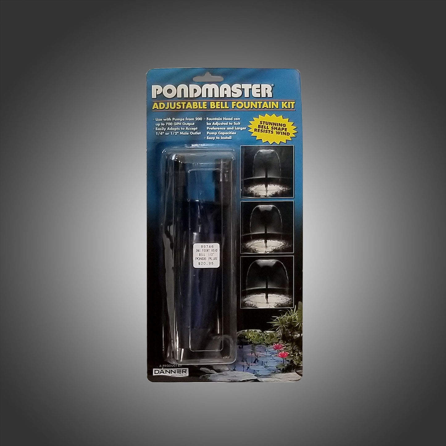 Pondmaster Fountain Head Bell 1/2"