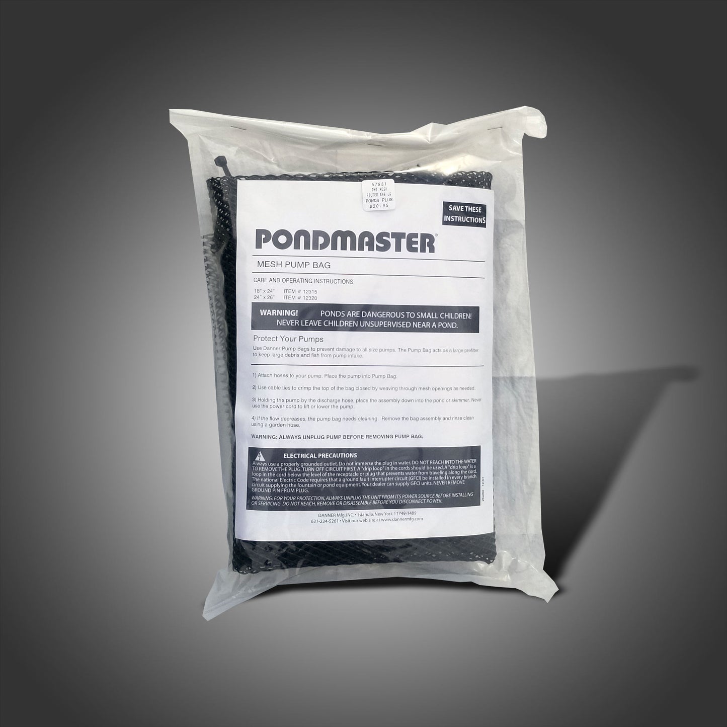 Pondmaster Pump Protector Bag Large