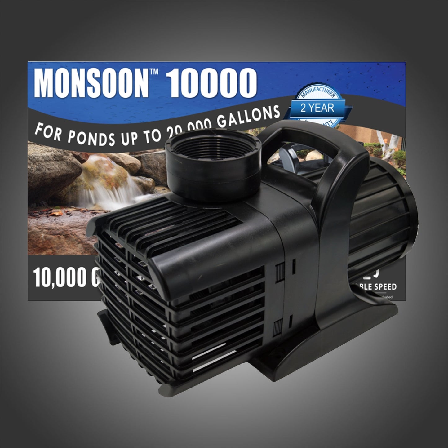 Monsoon Waterfall Pump