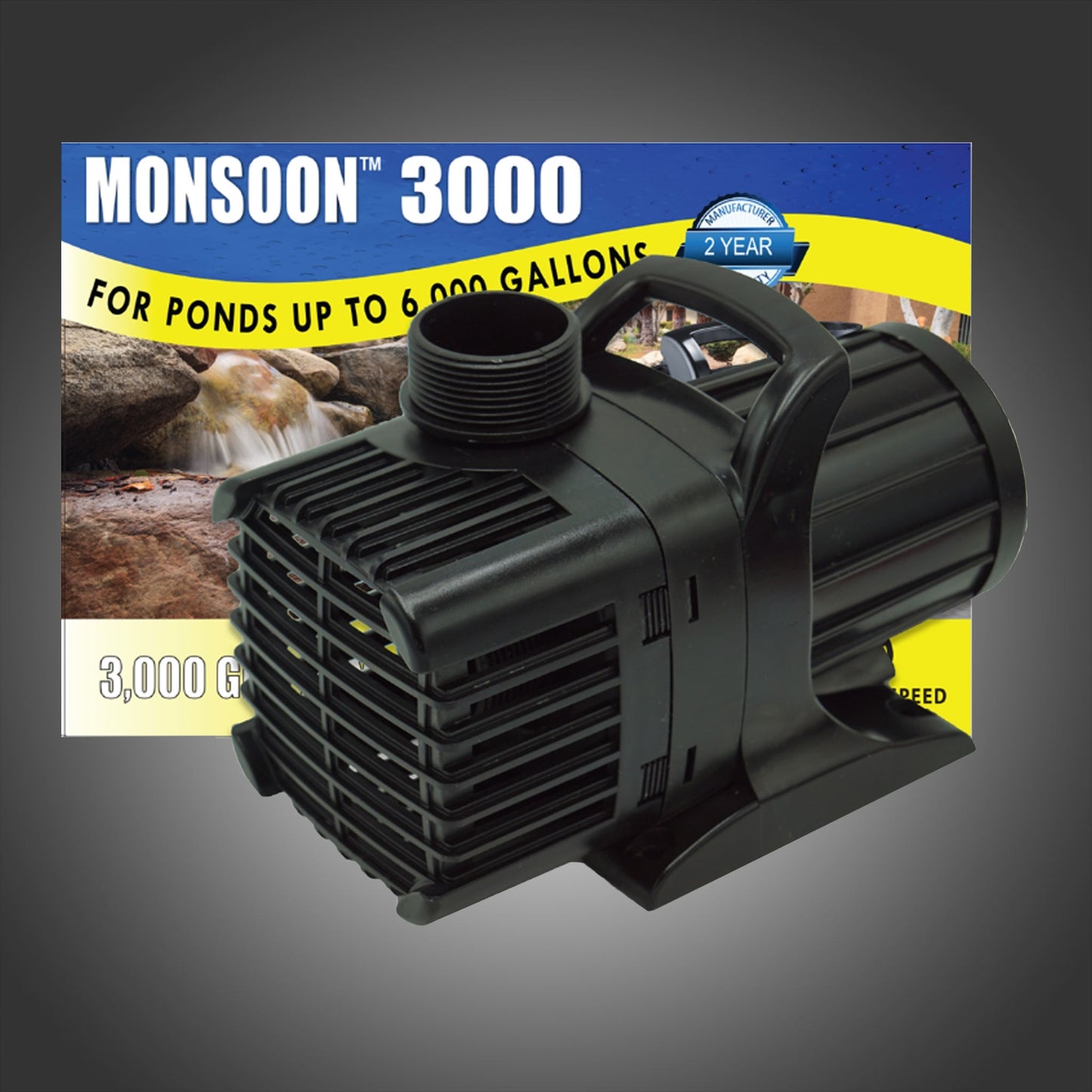 Monsoon Waterfall Pump